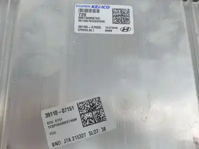 Peça sobressalente para automóvel em segunda mão centralina de motor uce por kia ceed drive 110 cv / 81 kw referências oem iam 3919907020  3919907020