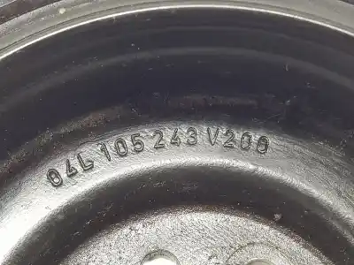 Автозапчастина б/у шків колінчастого вала для skoda superb (3v3) 2.0 tdi посилання на oem iam 04l105243  04l105243