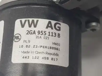 Автозапчастина б/у ДВИГАТЕЛЬ ПЕРЕДНІХ Склоочисників для VOLKSWAGEN TROC A11  Посилання на OEM IAM 2GA955113B  2GA955023D