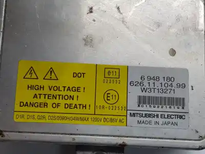 Peça sobressalente para automóvel em segunda mão balastro de xenon por bmw serie 3 touring (e91) 320d referências oem iam 6948180  63126948180