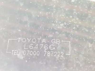 Автозапчастина б/у ЛІВЕ ЗАДНЕ СКОРІВНЕ СКЛО для TOYOTA LAND CRUISER (J12)  Посилання на OEM IAM 6272060791  6272060791