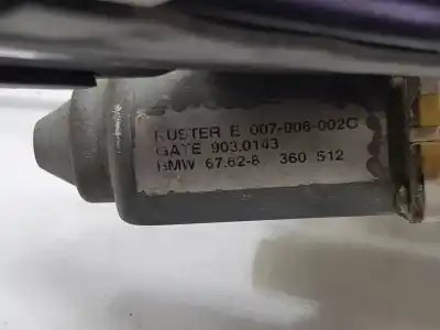 Second-hand car spare part rear left window regulator for bmw 5 (e39) 520 d oem iam references 8252429  51358252429