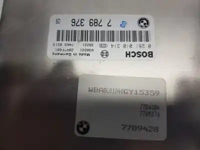 Peça sobressalente para automóvel em segunda mão centralina de motor uce por bmw 5 (e39) 525 d referências oem iam 7789379  7789637