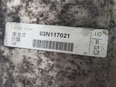 Автозапчастина б/у масляний радіатор для skoda superb (3v3) 2.0 tdi посилання на oem iam 03n117021  03n115389k