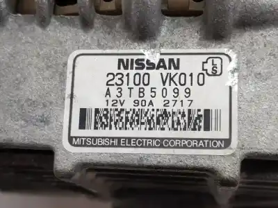 Автозапчасти б/у генератор за NISSAN PICKUP (D22) 2.5 Doppelkabine TD Navara 4X4 [2.5 Ltr. - 98 kW 16V Turbodiesel CAT] ссылки OEM IAM 23100VK010  23100VK010