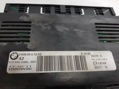 Second-hand car spare part electronic module for bmw x5 (e70) xdrive30d oem iam references 61359263790  6827063
