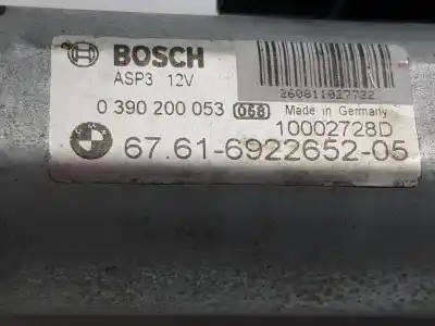 Second-hand car spare part electric sunroof motor for bmw x5 (e70) xdrive30d oem iam references 67616922652  6922652