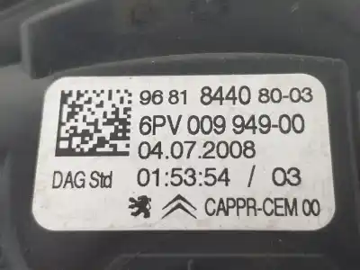 Автозапчасти б/у педальный потенциометр за citroen c3 ii (sc_) 1.4 hdi 70 (sc8hzc, sc8hr0, sc8hp4) ссылки oem iam 9681844080  1601cw