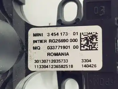 Peça sobressalente para automóvel em segunda mão trocar por mini mini (r56) cooper d referências oem iam 3454173  61313454173