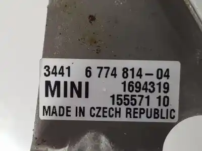 Second-hand car spare part handbrake lever for mini mini (r56) cooper d oem iam references 6774814  34406774814