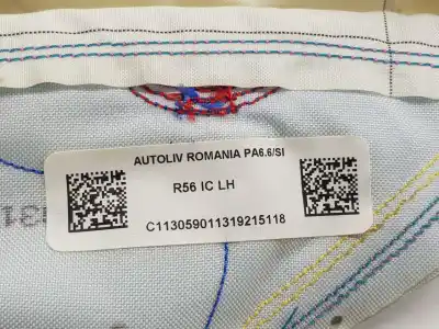 Pezzo di ricambio per auto di seconda mano airbag a tenda anteriore sinistro per mini mini (r56) cooper d riferimenti oem iam a17320447010  7320447