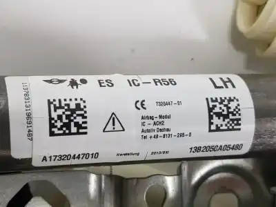 Pezzo di ricambio per auto di seconda mano airbag a tenda anteriore sinistro per mini mini (r56) cooper d riferimenti oem iam a17320447010  7320447