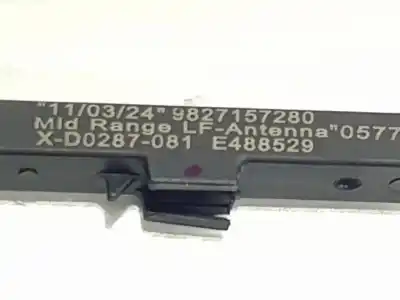 Second-hand car spare part ELECTRONIC MODULE for OPEL SIN DEFINIR  OEM IAM references 9827157280  9827157280