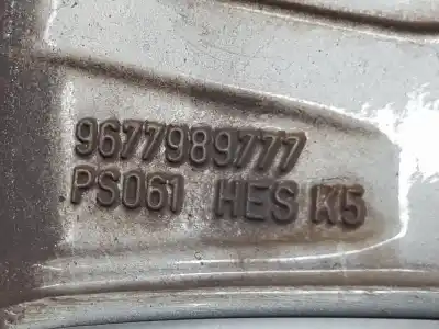 Pièce détachée automobile d'occasion jante pour peugeot 308 allure références oem iam 9677989777  7.5jx17