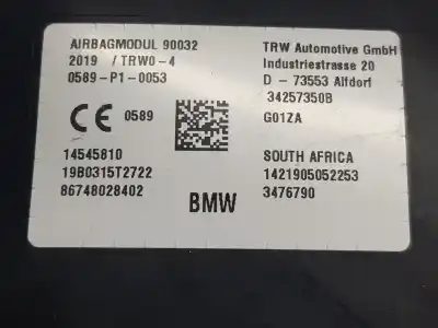 Автозапчастина б/у передня права бічна подушка безпеки для BMW SERIE X3 (E83) (2004->) xDrive30d Посилання на OEM IAM 3476790  72127416264