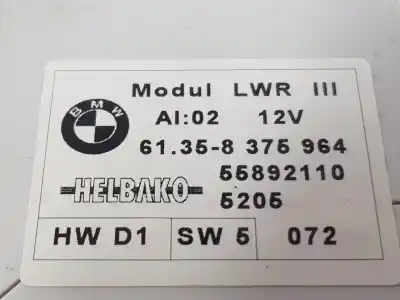 Peça sobressalente para automóvel em segunda mão módulo eletrônico por bmw x5 (e53) 4.6is automático referências oem iam 61358375964  8375964