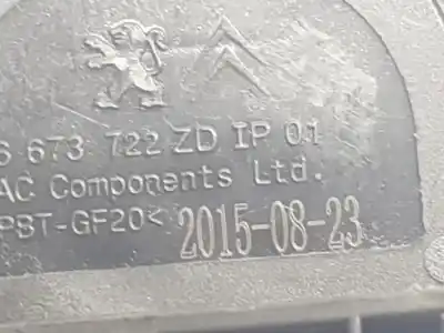 Second-hand car spare part Rearview Side Mirror Switch for CITROEN C4 CACTUS Feel OEM IAM references 96673722ZD  96673722ZD