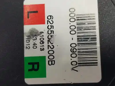 Pezzo di ricambio per auto di seconda mano cintura di sicurezza posteriore sinistra per dacia sandero basis riferimenti oem iam 625552200b  888416959r