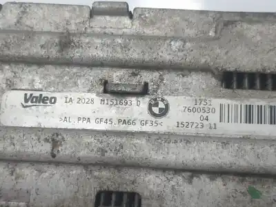 Peça sobressalente para automóvel em segunda mão intercooler por bmw serie 1 berlina 5p (f20) 2.0 116d referências oem iam 17517600530  7600530