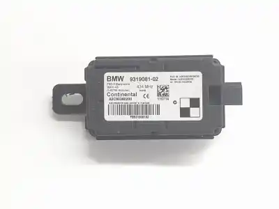 Автозапчастина б/у електронний модуль для BMW SERIE 1 BERLINA 5P (F20) 2.0 116d Посилання на OEM IAM 9319081  61359319081