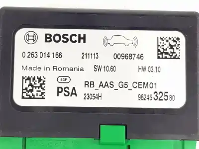 Peça sobressalente para automóvel em segunda mão módulo eletrônico por opel crossland x excellence referências oem iam 9824532580  1625611180