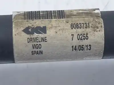 Pezzo di ricambio per auto di seconda mano trasmissione anteriore sinistra per corsa corsa d selective riferimenti oem iam 95518748  13248675