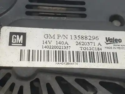 Pezzo di ricambio per auto di seconda mano alternatore per corsa corsa d selective riferimenti oem iam 13588296  13588296