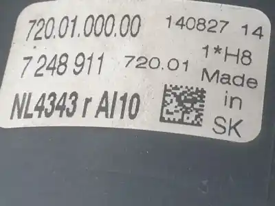 İkinci el araba yedek parçası sol sis lambasi için bmw serie 1 berlina 5p (f20) 2.0 116d oem iam referansları 7248911  63177248911