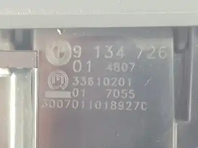 Peça sobressalente para automóvel em segunda mão comutador de luzes por bmw x5 (e70) 3.0 3.0d referências oem iam 9134726  61319134726