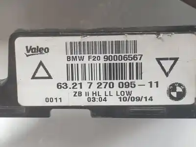 İkinci el araba yedek parçası sol kuyruk lambasi için bmw serie 1 berlina 5p (f20) 2.0 116d oem iam referansları 63217270095  7270095