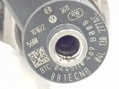 Second-hand car spare part injector for seat leon sc (5f5) fr oem iam references 04l130277ac  04l130277ac