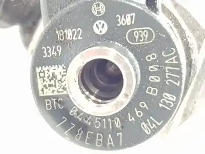 Second-hand car spare part injector for seat leon sc (5f5) fr oem iam references 04l130277ac  04l130277ac