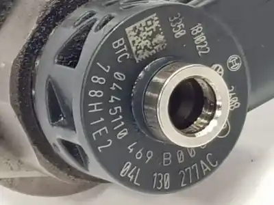 Second-hand car spare part injector for seat leon sc (5f5) fr oem iam references 04l130277ac  04l130277ac