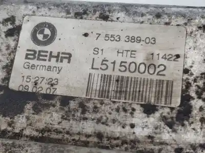 Piesă de schimb auto la mâna a doua radiator de ulei pentru bmw x5 (e70) 3.0 3.0d referințe oem iam 7553389  17217553389