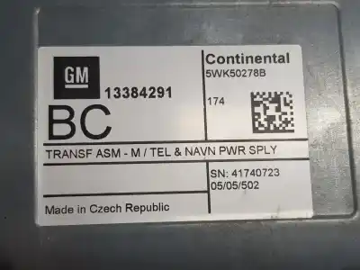 Автозапчастина б/у електронний модуль для otras marcas corsa d selective посилання на oem iam 13384291  13384291