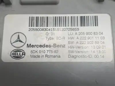 Gebrauchtes Autoersatzteil elektronisches modul zum mercedesbenz clase c bm 205 berlina c 220 cdi bluetec 205.004 oem-iam-referenzen a2059008304  a2059008304