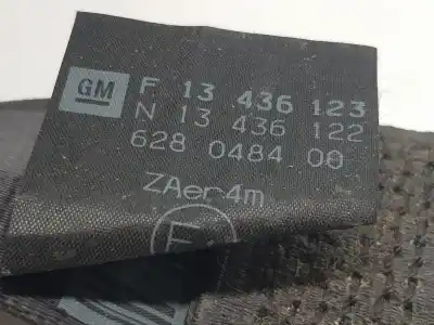 Peça sobressalente para automóvel em segunda mão cinto de segurança traseiro direito por opel corsa d selective referências oem iam 609160500d  13436123