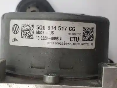 Peça sobressalente para automóvel em segunda mão abs por seat leon (5f1) 1.2 tsi referências oem iam 5q0614517cg  5q0614517cg