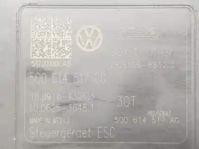 Peça sobressalente para automóvel em segunda mão abs por seat leon (5f1) 1.2 tsi referências oem iam 5q0614517cg  5q0614517cg