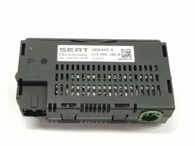 Second-hand car spare part Electronic Module for SEAT IBIZA 1.6L OEM IAM references 575035736A  575035736A