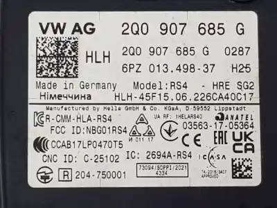 Pezzo di ricambio per auto di seconda mano modulo elettronico per cupra formentor basis riferimenti oem iam 2q0907685g  2q0907685g