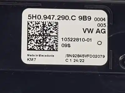 Second-hand car spare part interior light for cupra formentor basis oem iam references 5h0947209c9b9  5h0947209c