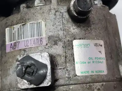 Peça sobressalente para automóvel em segunda mão compressor de ar condicionado a/a a/c por kia ceed (jd) drive 128 cv / 94 kw referências oem iam 97701a6701  97701a6701