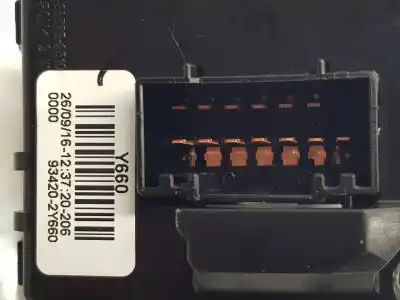 Pezzo di ricambio per auto di seconda mano comando pulito per kia ceed (jd) drive 128 cv / 94 kw riferimenti oem iam 934202y660  934202y660