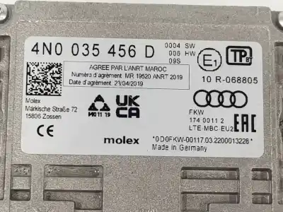 Peça sobressalente para automóvel em segunda mão módulo eletrônico por cupra formentor basis referências oem iam 4n0035456d  4n0035456g