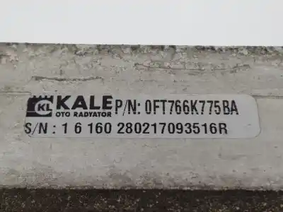 Peça sobressalente para automóvel em segunda mão intercooler por ford transit courier ambiente referências oem iam ft766k775ba  1882817