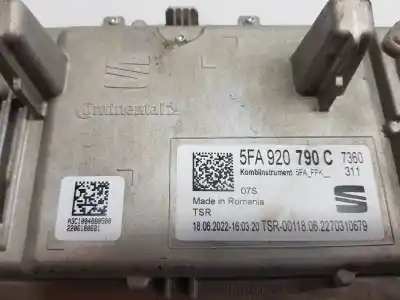 Second-hand car spare part dashboard for cupra formentor basis oem iam references 5fa920790c  5fa920790c