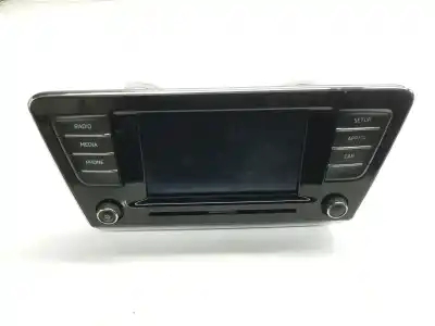 Second-hand car spare part multifunction display for skoda superb 2.0 tdi oem iam references 3v0035871c