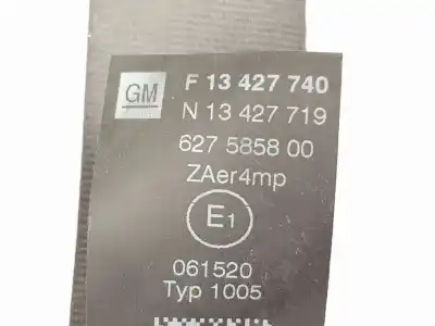 Second-hand car spare part front left seat belt for opel corsa e selective ecoflex oem iam references 13427740  13427740