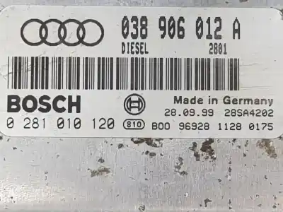 Pezzo di ricambio per auto di seconda mano centralina motore per audi a3 (8l) 1.9 tdi riferimenti oem iam 038906012a  038906012a
